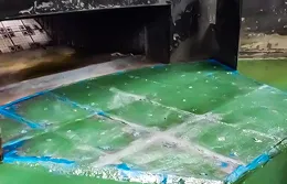 Mantenimiento piso de celdas de flotación