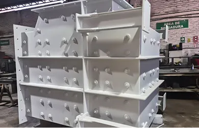 FABRICACIÓN Y REVESTIMIENTO DE CHUTE