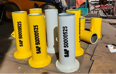REPARACIÓN Y REVESTIMIENTO DE SPOOL NIDO DE CICLONES